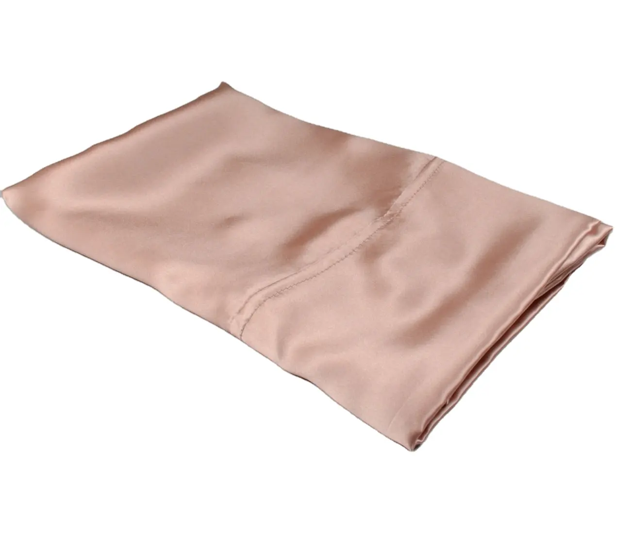 Оптовая продажа из Китая, простой атласный чехол для подушки из 100% шелка тутового шелкопряда