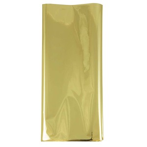 डबल पक्षों धातु पन्नी चमकदार धातु सिलोफ़न चादरें Mylar टिशू पेपर फूल उपहार लपेटकर निविड़ अंधकार धातु फिल्म - Product Image 1