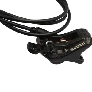 Pour <span class=keywords><strong>Shimano</strong></span> M4100 Frein à disque hydraulique droit <span class=keywords><strong>MT420</strong></span> avec étrier 1550mm 1600mm 1650mm 1700mm et plaquettes en résine VTT - Product Image 1