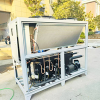 Refroidisseur d'eau industriel automatique 380V 5HP haute précision, refroidi par air, à économie d'énergie, équipement de réfrigération à eau