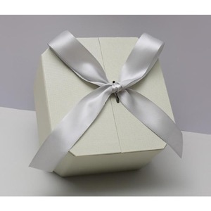 Custom <b>Wedding</b> Octagonal Flip Top Ribbon Lipstick Paper Gift <b>Box</b> - Product Image 4