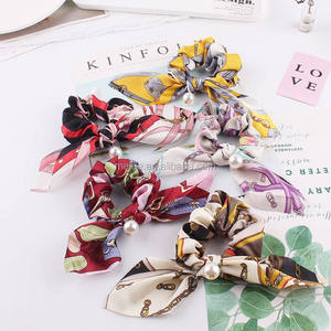 para el <span class=keywords><strong>pelo</strong></span> con perlas conejo oreja <span class=keywords><strong>Scrunchie</strong></span> para las niñas <span class=keywords><strong>pelo</strong></span> titular <span class=keywords><strong>de</strong></span> la <span class=keywords><strong>goma</strong></span> <span class=keywords><strong>de</strong></span> mascar para accesorios para el cabello - Product Image 3
