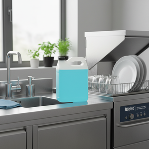 Itidet 1x20 Lt Détergent liquide écologique pour lave-vaisselle et lave-verres avec rinçage et éliminateur d'odeurs, fabriqué en Italie - Product Image 3