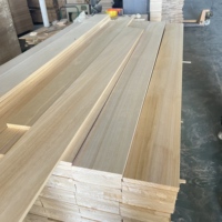 Vente en gros de bois de paulownia sur mesure, bois massif, lattes en bois de paulownia pour cadre de meubles