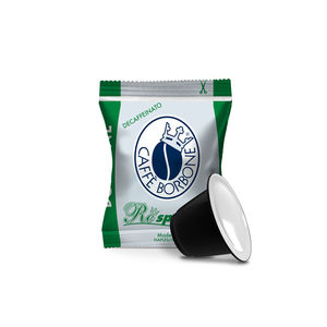 100 Cápsulas de Café Descafeinado Borbone Compatibles con Cafeteras NESPRESSO [0.16/Osito por Cápsula] - Product Image 1
