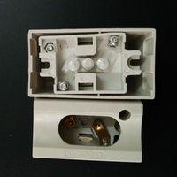 Lumière linéaire S14s S14d Base de lampe fluorescente à filament doux Douille pour ampoule à incandescence Éclairage LED