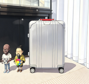 Valise à roulettes MOWA en alliage d'aluminium de 21 pouces : silencieuse 360° °   Valise à roulettes, serrure <span class=keywords><strong>TSA007</strong></span>, conforme aux normes de transport aérien - Product Image 2