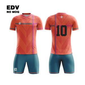 Wholesale OEM Kids Football Jersey High Stretch Football Jersey Flexible Soft Breathable Quick Dry For Intense Match Play - Product Image 4