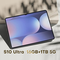 Tablette Android 13 de luxe Sam Sun pour Galaxy Tab S10 Ultra 5G, processeur Octa Core, 16 Go de RAM, 256 Go de ROM, écran Incell 2K, MTK, Wi-Fi, carte SIM