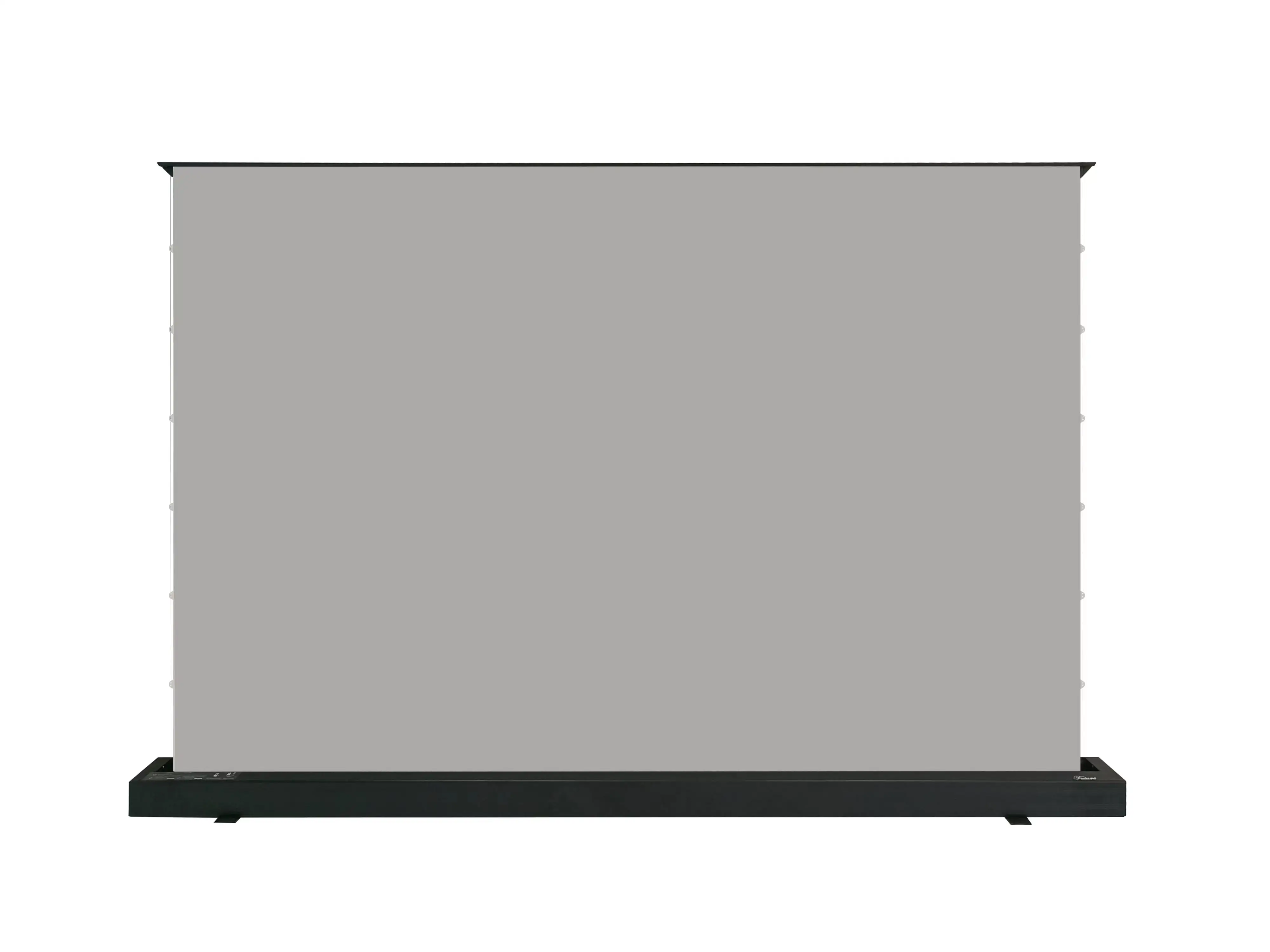 72-150inch 2023 New ALR Motorized Projector Screen Enhanced Gain Long Throw Gray/black Crystal Alr Floor Rising Projector Screen