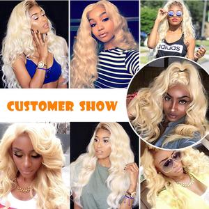 Bán Buôn 613 BodyWave Hd Ren Tóc Giả Nhà Cung Cấp Tóc Con Người Tóc Trinh Nữ Trong Suốt Full Lace Wig Tóc Vàng Body Sóng Ren Phía Trước Tóc Giả - Product Image 6