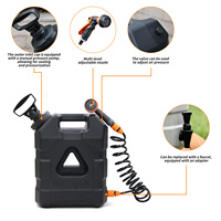 NC-WT13 Nouvelle Version 21L Version Tout-Terrain 4x4 Accessoires Auto Camping Réservoir de Douche de Toit Porte-Bagages de Toit Réservoir d'Eau