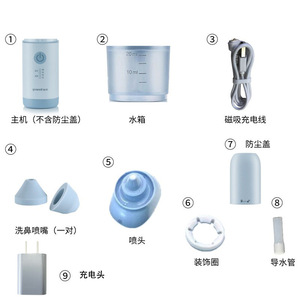 Accesorios para irrigador nasal Yuwell, pieza de repuesto de boquilla pulverizadora para irrigador nasal eléctrico, dispositivo médico - Product Image 3