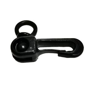 Jk Buckle Ornaments Black <b>Plastic</b> G Type Hook Replacement <b>Bracket</b> For Face Shields - Product Image 5