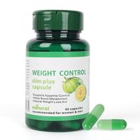 Capsules Minceur Slim Plus à Fibres Alimentaires – 60 Comprimés – Garcinia Cambogia Naturelle – Brûleur de Graisse & Soutien Détox – Vente Directe Usine – OEM