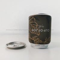 Boîte en métal personnalisée pour café 250ml-330ml Récipient à boisson durable pour infusion à froid ou café glacé Conception étanche