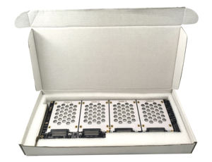 4 SFF8639 U.2 NVME和SATA 2.5英寸硬盘至PCIE4.0拆分卡，PCI-EX16拆分4磁盘U.2 - Product Image 6