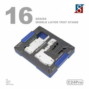 Support de test intermédiaire de carte mère Mijing 4-en-1 avec testeur de connecteur pour <span class=keywords><strong>iPhone</strong></span> 11, 12, 13 Mini, 14, 15, 16 Plus, 17 Air Pro - Product Image 3