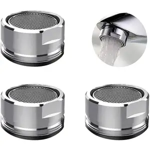 Aeratore per Lavandino del Bagno, Parti di Ricambio per Aeratore del Rubinetto della Cucina, Filettatura Maschio da 15/16 Pollici 24mm con Guarnizione e <span class=keywords><strong>Chiave</strong></span> - Product Image 5