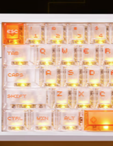 Teclado Mecánico con Cable ATK Serie RS6, Retroiluminación RGB, Teclas de Aluminio PBT, Diseño 65% US, Interfaz Tipo-C, Programable, Magnético - Product Image 1