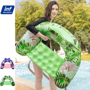 Cama Flotante Inflable en Forma de U KELUKEYA, Silla Flotante de PVC para Adultos, Anillo de Natación - Product Image 2