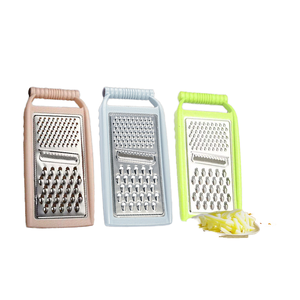 Rebanadora de verduras <span class=keywords><strong>Manual</strong></span> multifuncional, rallador de acero inoxidable para patata, zanahoria, queso, herramienta de cocina - Product Image 1