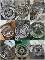 Velg Tempa Desain Khusus untuk Truk Layanan OEM ODM Pelek Poles Datar untuk Ford F250 F350 untuk GMC Sierra 2500HD