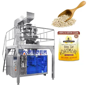 Machine d'emballage automatique de poudre de Gulab Jamun de sucre raffiné de sucre d'avoine de raisin de sac préfabriqué Doypack