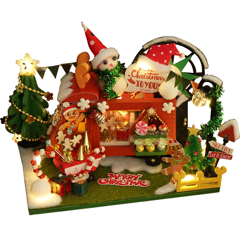 Hot Selling Doll House With Light