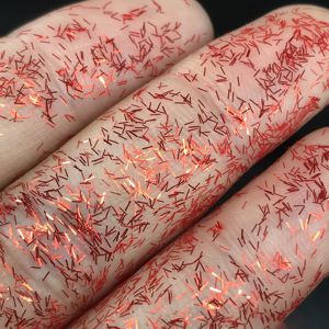 Polvo de Purpurina Iridiscente de Alto Brillo <span class=keywords><strong>Fengcai</strong></span> (PBT 26um de Grosor) F338AR para Esmalte de Uñas, Arte de Uñas y Pintura Cosmética - Product Image 5