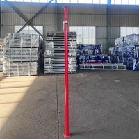 Étai de soutènement réglable Peri Prop en acier robuste pour la construction extérieure, échafaudage galvanisé pour usage extérieur