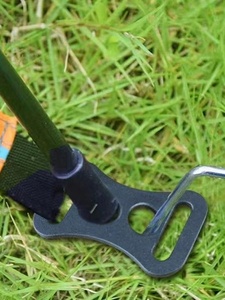 Accessoires de fixation pour tente noire : Boucles de pied, clips de base d'angle pour réparation de camping, 4 types - Product Image 3