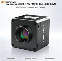 Caméra de numérisation HIKROBOT 5MP CMOS CoaXPress 6 zones Mono C-mount pour l'inspection par vision industrielle