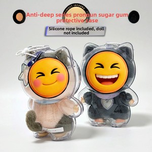 Clear Protective Case for Fanshente Plush <strong>Doll</strong> Bags Transparent Cotton <strong>Doll</strong> Storage Cover Thickened PVC Dustproof Protector - Product Image 3