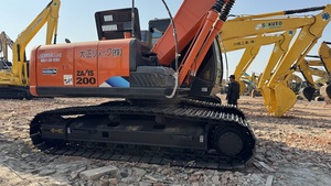 Le prix d'usine direct Japon a utilisé un moteur d'origine d'excavatrice Hitachi moyenne ZX200-3 20 tonnes avec une pelle d'occasion EPA/CE - Product Image 3