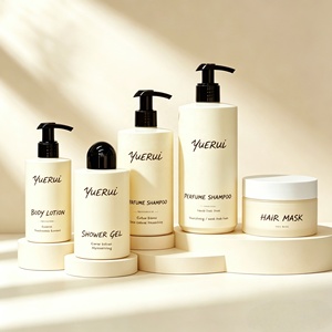Offre Spéciale – Flacon pompe en PEHD doux au toucher pour shampoing et après-shampoing avec bouchon rond, emballage pompe pour produits capillaires, pot PP pour <span class=keywords><strong>masque</strong></span> capillaire - Product Image 4