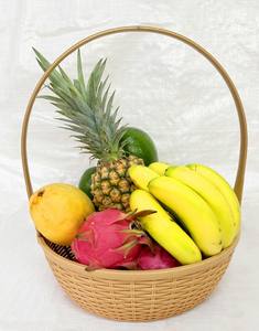 B05S-H02 Eco-Friendly Washable Anti-Mold PP Plastic Fruit Basket Stackable & Waterproof for Retail Packaging and Daily Use - Product Image 2