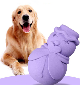 2022 yeni ev hayvanı ürünü çevre dostu doğal kauçuk yıkılmaz interaktif tedavi dağıtıcı köpek çiğnemek oyuncak agresif Chewer için - Product Image 2
