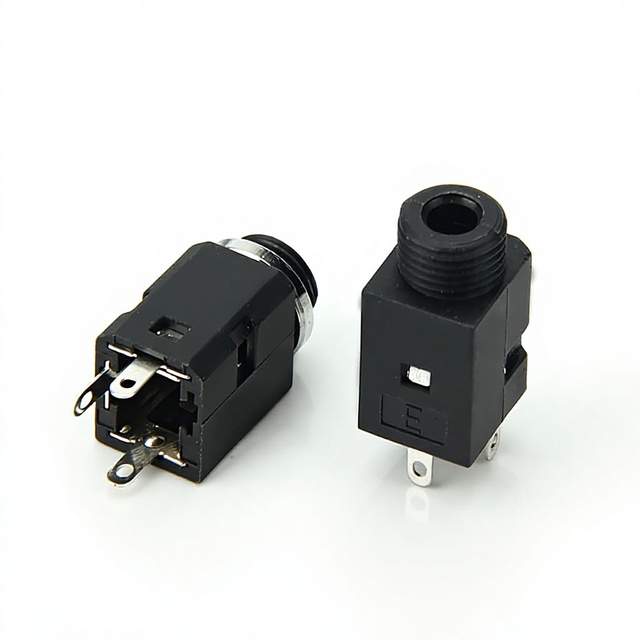 Factory Direct Sales PJ341 3.5mm Earphone Socket Headphone Jack Audio Video Rated Load 30VDC 0.5A RoHS