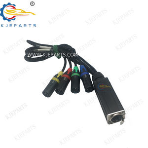 Custom ODM RJ45 a 4 XLRs cannoncini connettore femmina a 4 canali Audio cablaggio cavo adattatore scatola segnale di rete - Product Image 6