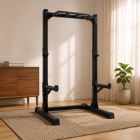 Barre de traction multifonctionnelle Zoshine en acier, équipement de fitness réglable, antidérapant, station d'exercice à domicile pour un entraînement complet du corps