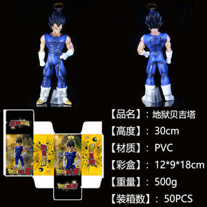 2024 NOUVEAU Dragon Balls 30cm DBZ Anime Figures PVC Dbz Super Saiyan <span class=keywords><strong>Ichiban</strong></span> Kuji Hell <span class=keywords><strong>Vegeta</strong></span> Action Figures Anime Figma - Product Image 4