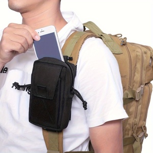 Tactical Polyester Backpack with Pouch - Multifunctional <strong>Smartphone</strong> Accessory <strong>Bag</strong> - Product Image 1