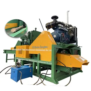 Crusher Kayu Membuat Serbuk Gergaji Kayu Sabut Kelapa Shredder Chipper Kayu Chip Membuat Mesin