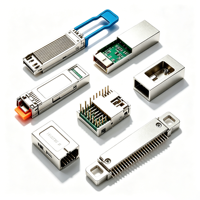 Brochage CNC de haute précision pour le fraisage de boîtiers de modules émetteur-récepteurs, sur mesure en aluminium, acier inoxydable, fibre optique
