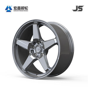 Hongxin terbaru 2025 JR-105 seri 35mm Aluminium Alloy Forged <span class=keywords><strong>Wheels</strong></span> 16-24 inci 5-lubang kompatibel 30mm Penumpang Mobil - Product Image 3