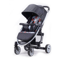 Repose-pieds inclinable à 3 positions réglables, style Oxford, couleur bleue, poussette portable et pliable pour bébé