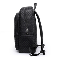 Sac à dos en cuir PU grande capacité, léger, style professionnel, imperméable, durable avec bretelles à coussin d'air