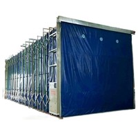 Cabine télescopique imperméable gonflable escamotable de peinture de jet de PVC pour la grande pièce