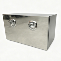 Boîte à outils sous camion en acier inoxydable 304 avec finition miroir